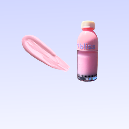 Strawberry Milkshake Bubble Tea Lip Gloss