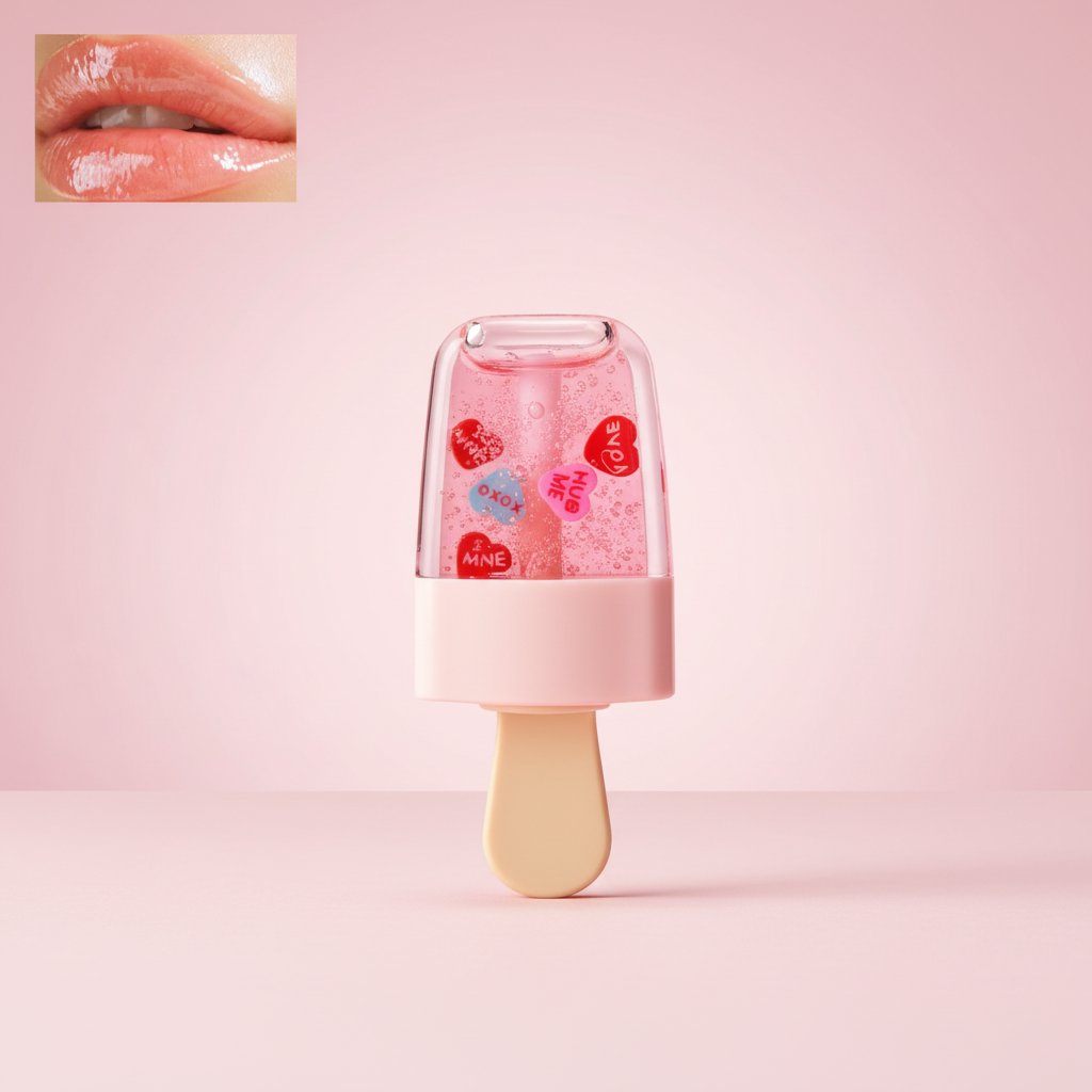 Clean lip gloss product photo