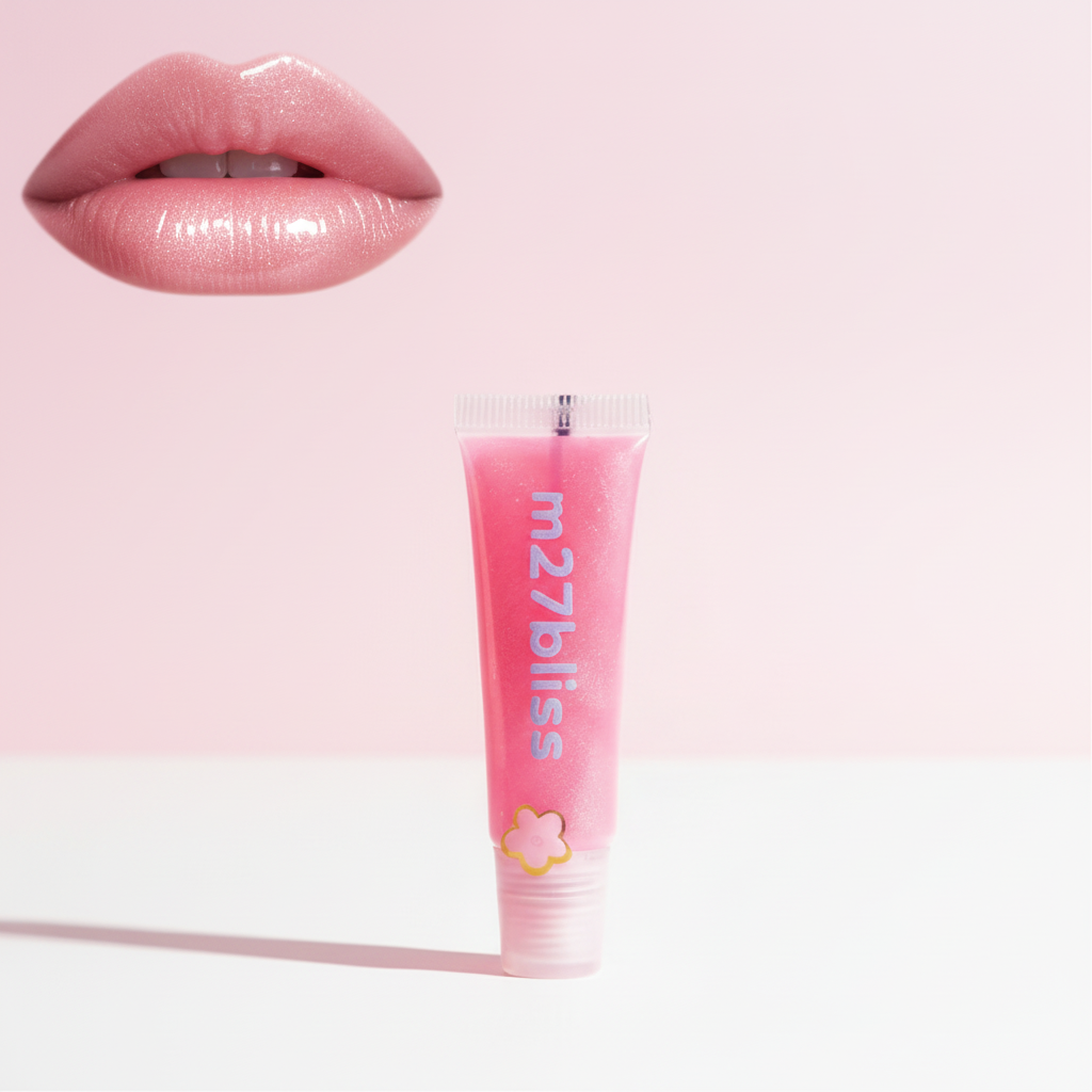 Kitty Dream with glossier lips overlay