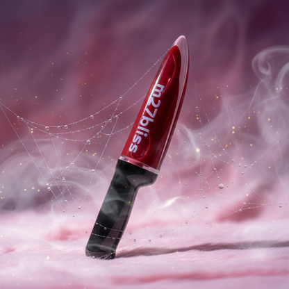 Spooky Burgundy Lipgloss Angle 2